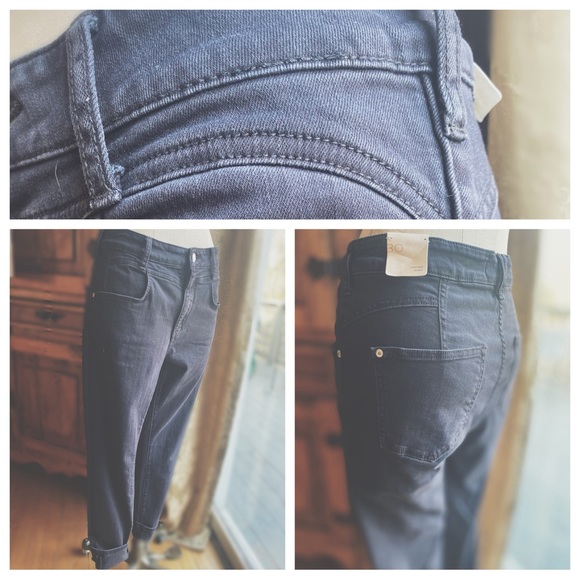 Jeans : Black High Rise Skinny : Size 30 - Picture 4 of 9